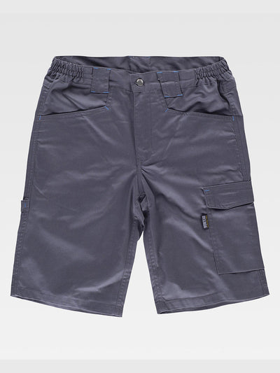 BERMUDA SHORTS WITH STRETCH FABRIC - Dark Gray / S