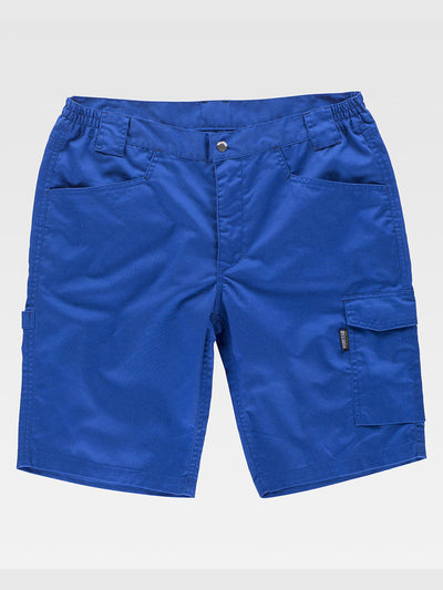 BERMUDA SHORTS WITH STRETCH FABRIC - Royal Blue / S