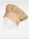 CHEF CAP WITH ADJUSTABLE CLOSURE - Beige / XS