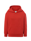 CHILDREN’S LIGHTWEIGHT FRENCH TERRY HOODIE - RD / 1-2
