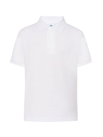 CHILDREN’S POLO SHORT SLEEVE REGULAR - WH / 1-2