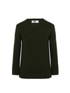 CHILDREN’S V-NECK SWEATER - BG / 5-6
