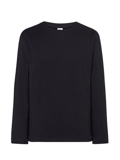 CHILD’S REGULAR LONG SLEEVE T-SHIRT - BK / 3-4