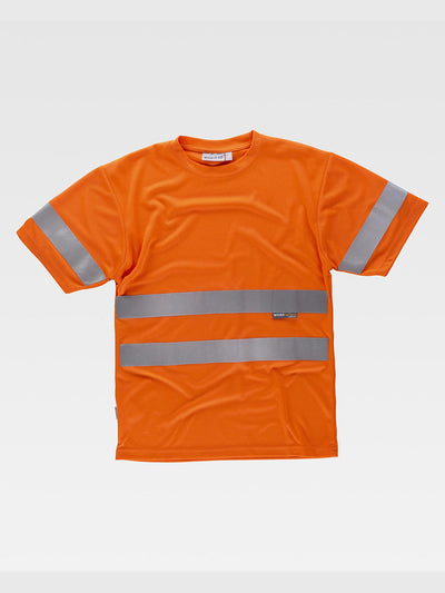 CLASS 2 HIGH VISIBILITY SHORT SLEEVE T-SHIRT - Orange / S