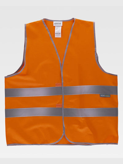 CLASS 2 HIGH VISIBILITY VEST - Orange / XS