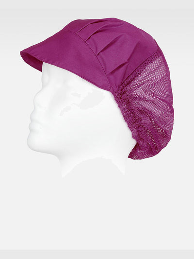 HAIR COLLECTION CAP WITH NET - Purple / XS