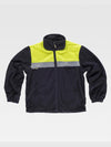 HIGH VISIBILITY FULL ZIP FLEECE - Marine/Yellow / S