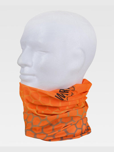 HIGH VISIBILITY MULTIFUNCTIONAL LIGHTWEIGHT NECK WARMER - Orange / XS
