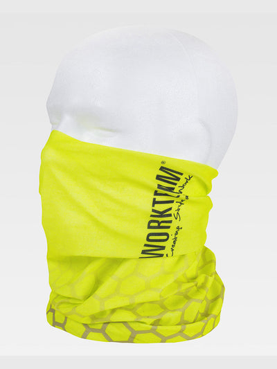 HIGH VISIBILITY MULTIFUNCTIONAL LIGHTWEIGHT NECK WARMER - Yellow / XS