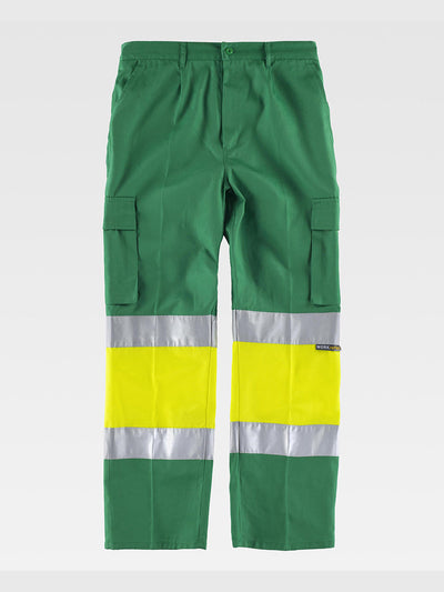 HIGH VISIBILITY TROUSERS CLASS 1 - Light Green/Yellow / S