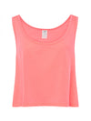 Ibiza Ladies Crop Top - Fucsia Fluor