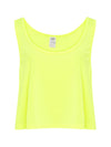 Ibiza Ladies Crop Top - Gold Fluor