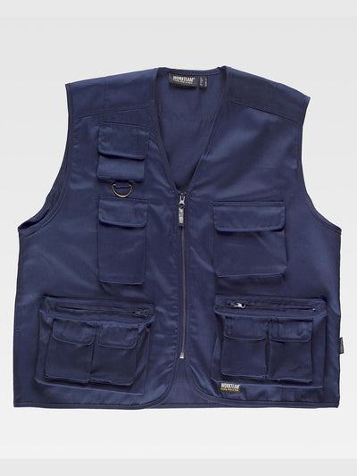 LIGHTWEIGHT MULTIPOCKET VEST - Marine / M
