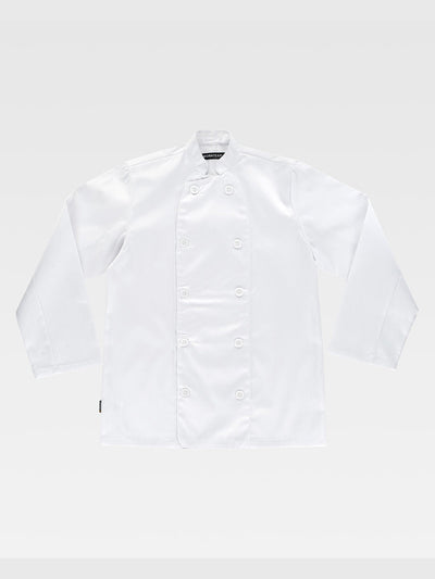 LONG SLEEVE CHEF JACKET - White / S