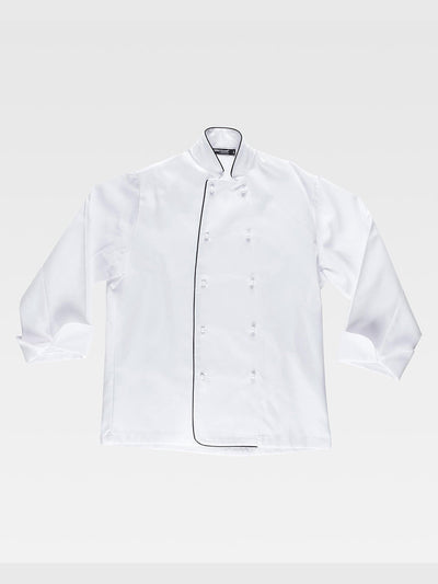 LONG SLEEVE CHEF JACKET - White / S
