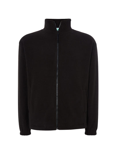 MEN’S FULL ZIP FLEECE - BK / XS
