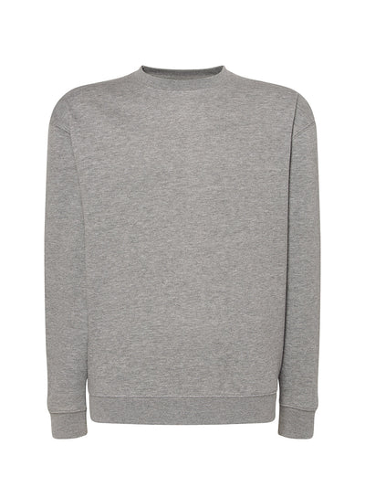 MEN’S LIGHTWEIGHT FRENCH TERRY CREW NECK SWEATSHIRT - GM / S
