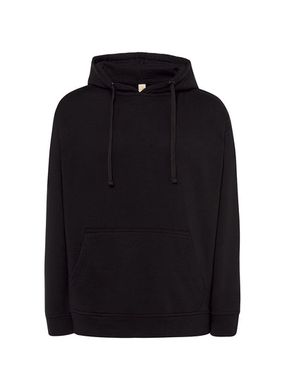 MEN’S LIGHTWEIGHT FRENCH TERRY HOODIE - BK / S