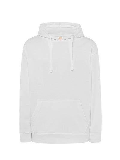 MEN’S LIGHTWEIGHT FRENCH TERRY HOODIE - WH / S