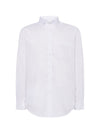 MEN’S LONG SLEEVE OXFORD SHIRT - WH / S