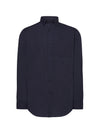 MEN’S LONG SLEEVE POPLIN SHIRT - NY / S