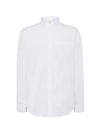 MEN’S LONG SLEEVE POPLIN SHIRT - WH / S