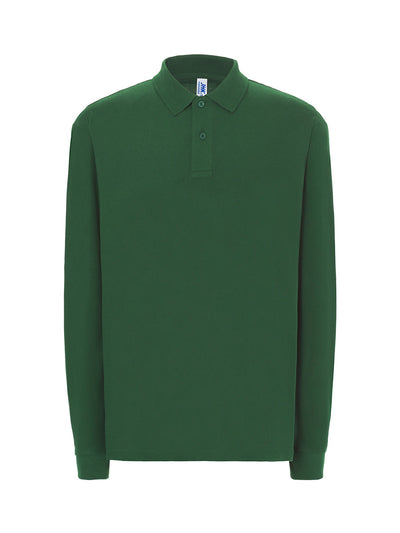 MEN’S REGULAR LONG SLEEVE POLO SHIRT - BG / S