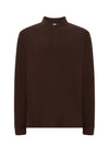 MEN’S REGULAR LONG SLEEVE POLO SHIRT - CH / S