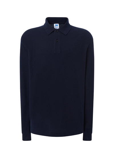 MEN’S REGULAR LONG SLEEVE POLO SHIRT - NY / XS