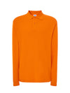 MEN’S REGULAR LONG SLEEVE POLO SHIRT - OR / S