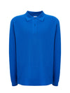 MEN’S REGULAR LONG SLEEVE POLO SHIRT - RB / XS