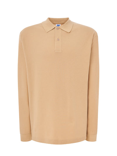 MEN’S REGULAR LONG SLEEVE POLO SHIRT - SA / S