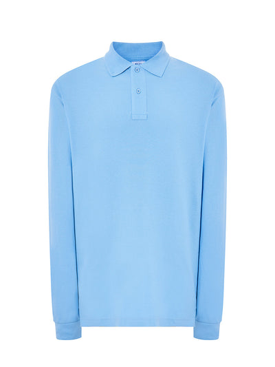 MEN’S REGULAR LONG SLEEVE POLO SHIRT - SK / S