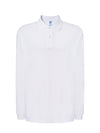 MEN’S REGULAR LONG SLEEVE POLO SHIRT - WH / XS