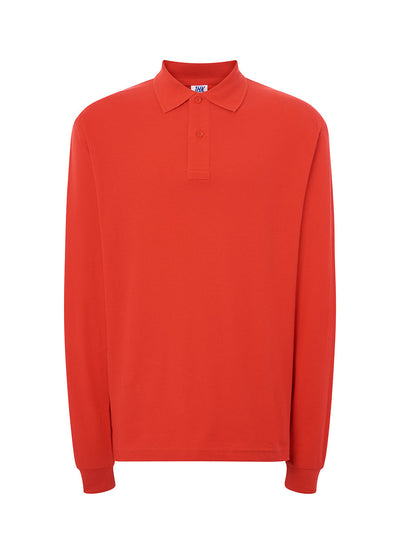 MEN’S REGULAR LONG SLEEVE POLO SHIRT - WR / S