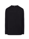 MEN’S REGULAR LONG SLEEVE T-SHIRT - BK / XS