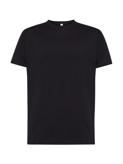 MEN’S REGULAR ORGANIC SHORT SLEEVE T-SHIRT - BK / S