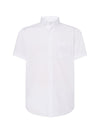 MEN’S SHORT SLEEVE POPLIN SHIRT - WH / S