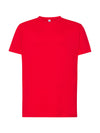 MEN’S SHORT SLEEVE REGULAR FIT T-SHIRT - RD / S