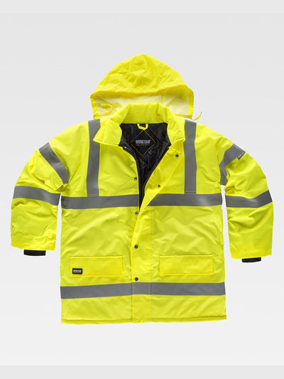 PADDED PARKA HIGH VISIBILITY CLASS 3 - Yellow / S