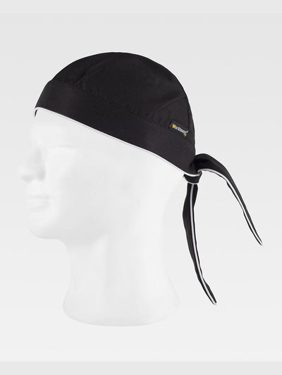 PRE-FORMED BANDANA - Black / XS