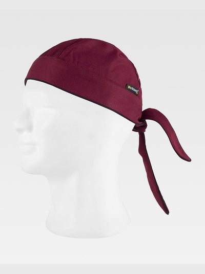 PRE-FORMED BANDANA - Maroon / XS