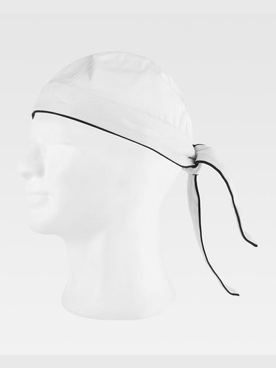 PRE-FORMED BANDANA - White / XS