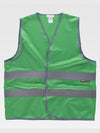 REFLECTIVE BANDS VEST - Herb Green / XS