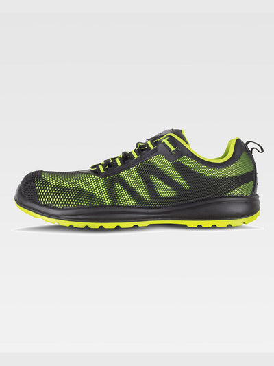 S1P SRC WORK SHOE - Lime/Black / XS