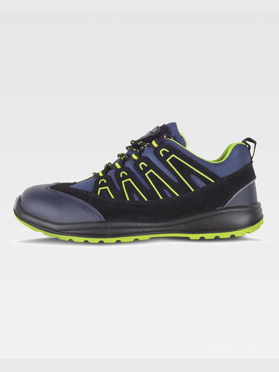 S1P SRC WORK SHOE - Marine/Lime / XS