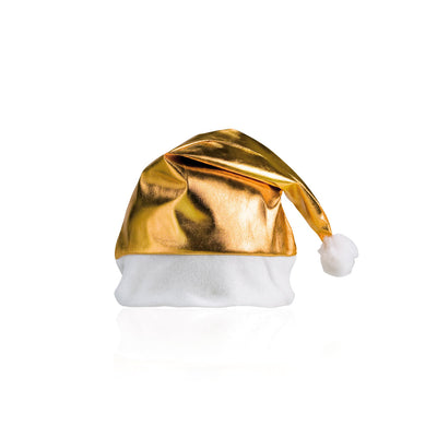 Shiny Christmas Hat - GOLDEN / S/T