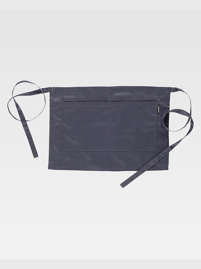 SHORT FRENCH APRON - Dark Gray / XS