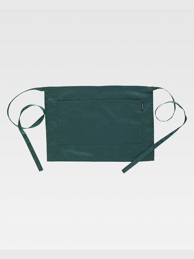 SHORT FRENCH APRON - Green / XS