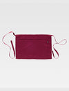 SHORT FRENCH APRON - Maroon / XS